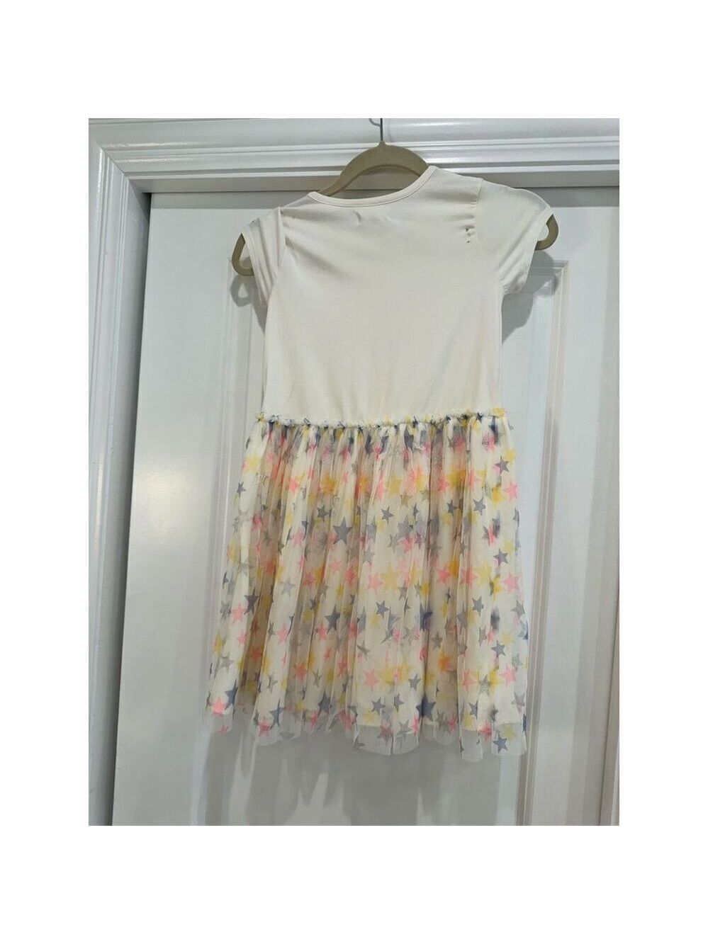 Tucker & Tate Girls' Star Tulle Dress Size 7 Multicolor Party Wear - Picture 2 of 4